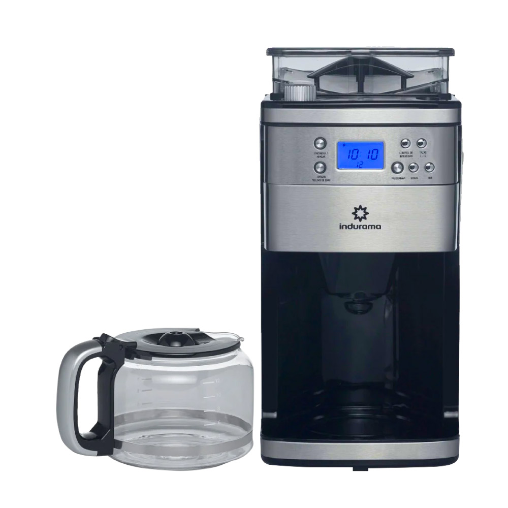 CAFETERA CON MOLINO INDURAMA 1.5L