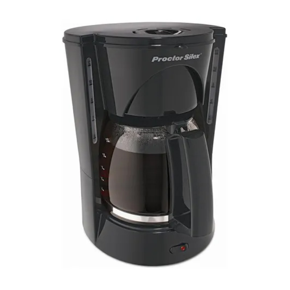 CAFETERA NEGRA 12 TAZAS PROCTOR SILEX
