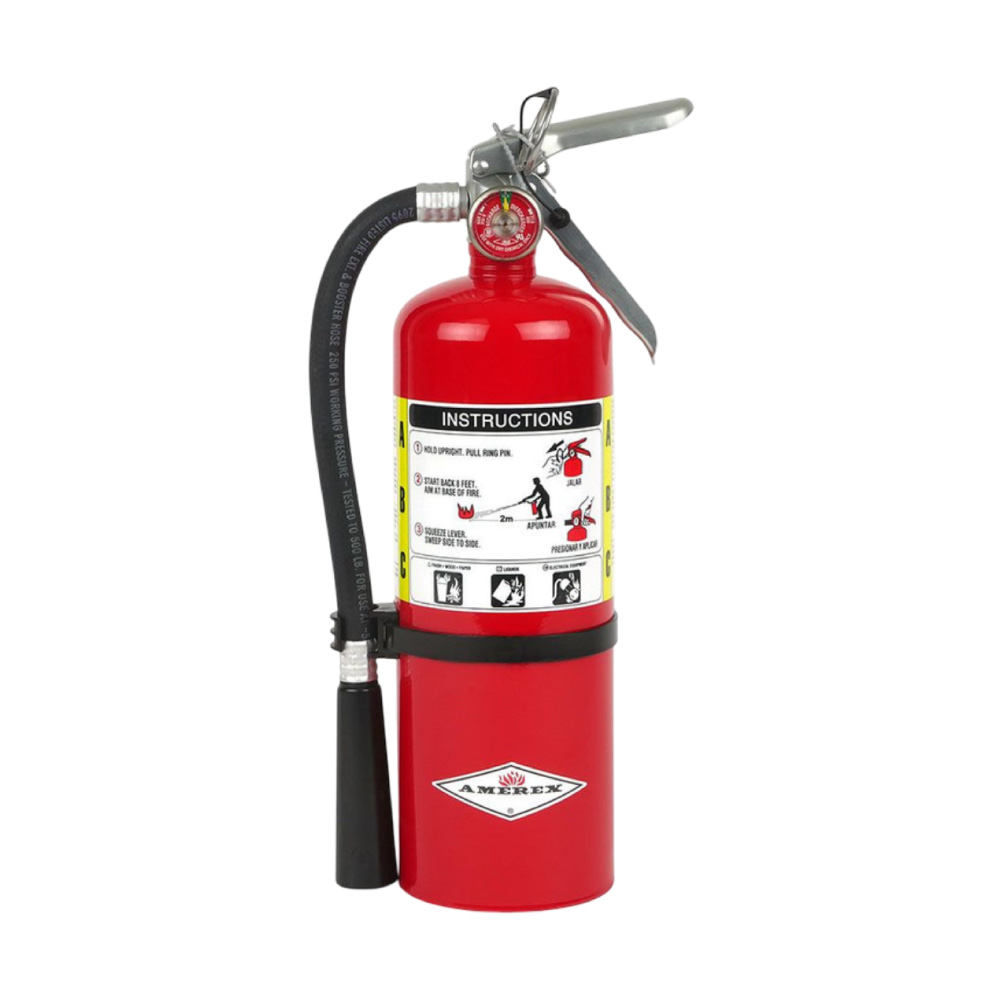 EXTINTOR RECARGABLE POLVO 5LB