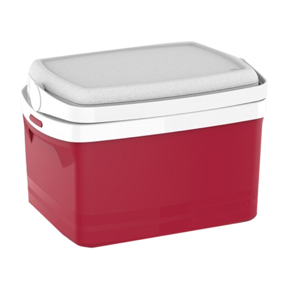 HIELERA TROPICAL 12 LITROS ROJA
